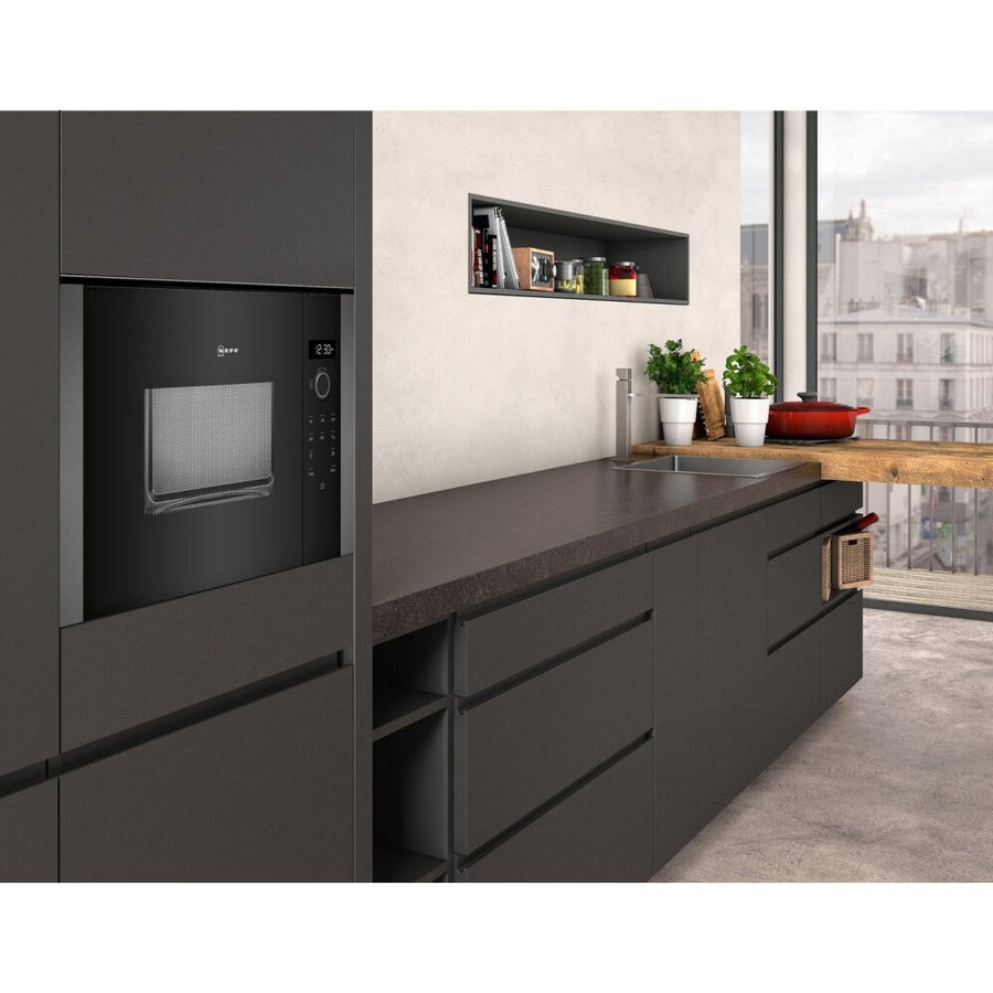 Neff N50 HLAWD23G0B Built-in Microwave - Graphite [LAST ONE]