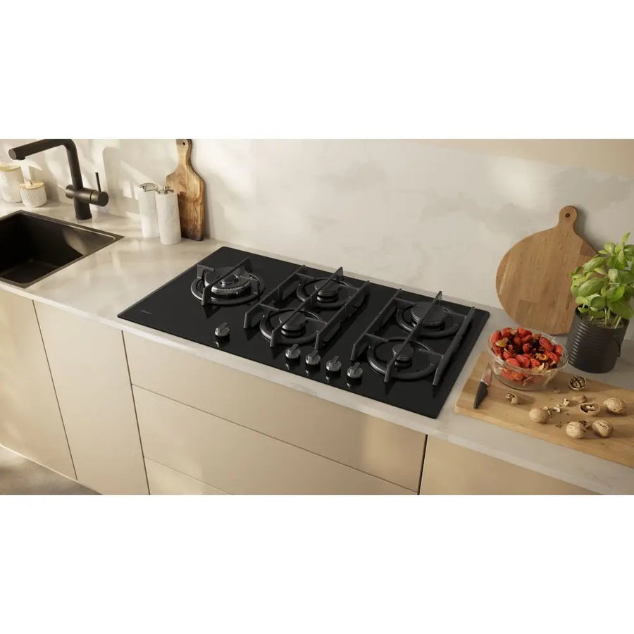 Neff N90 T29RHS4S0 90cm Gas Hob - Tempered Glass
