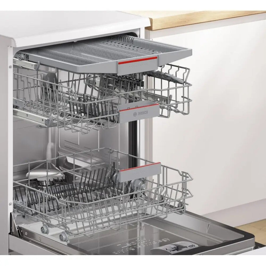 SMS6ZCW10G Bosch white freestanding dishwasher