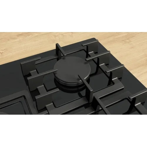 Bosch PPQ7A6I40 75cm Series 6 Tempered Glass Gas Hob