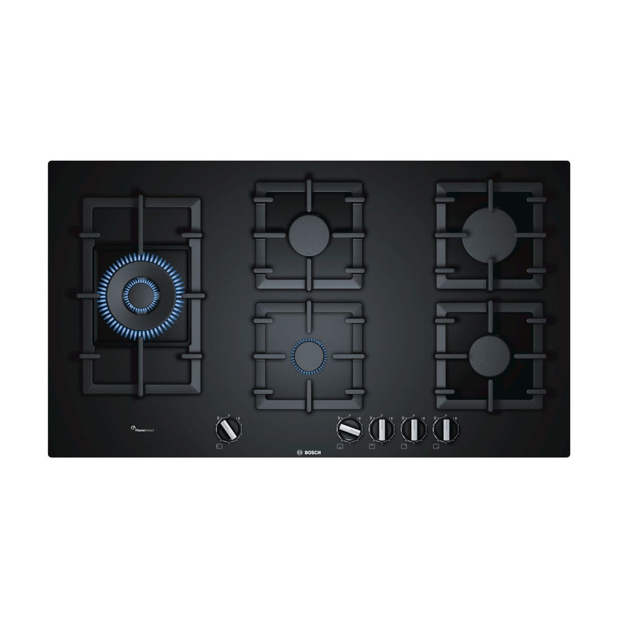 Bosch PPS9A6B90 Series 6 90cm Tempered Glass Gas hob