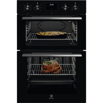 Electrolux KDFGE40TK Built-In Double Oven - Black