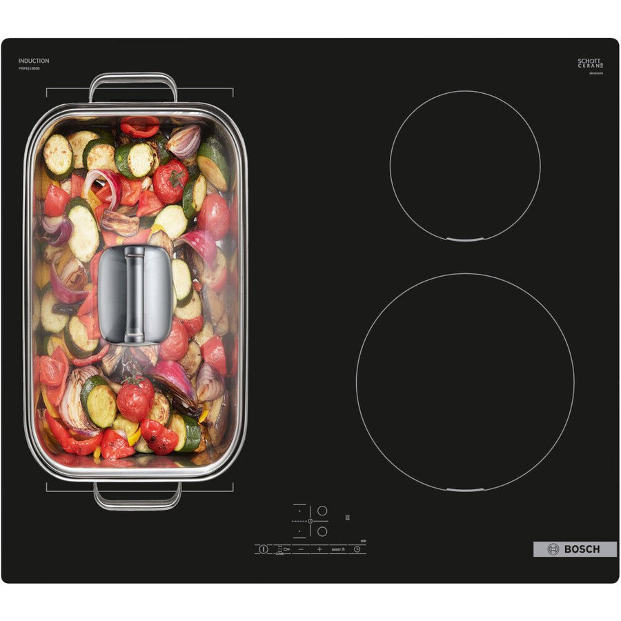 Bosch PWP611BB5B Series 4 CombiZone 4 Zone Induction Hob