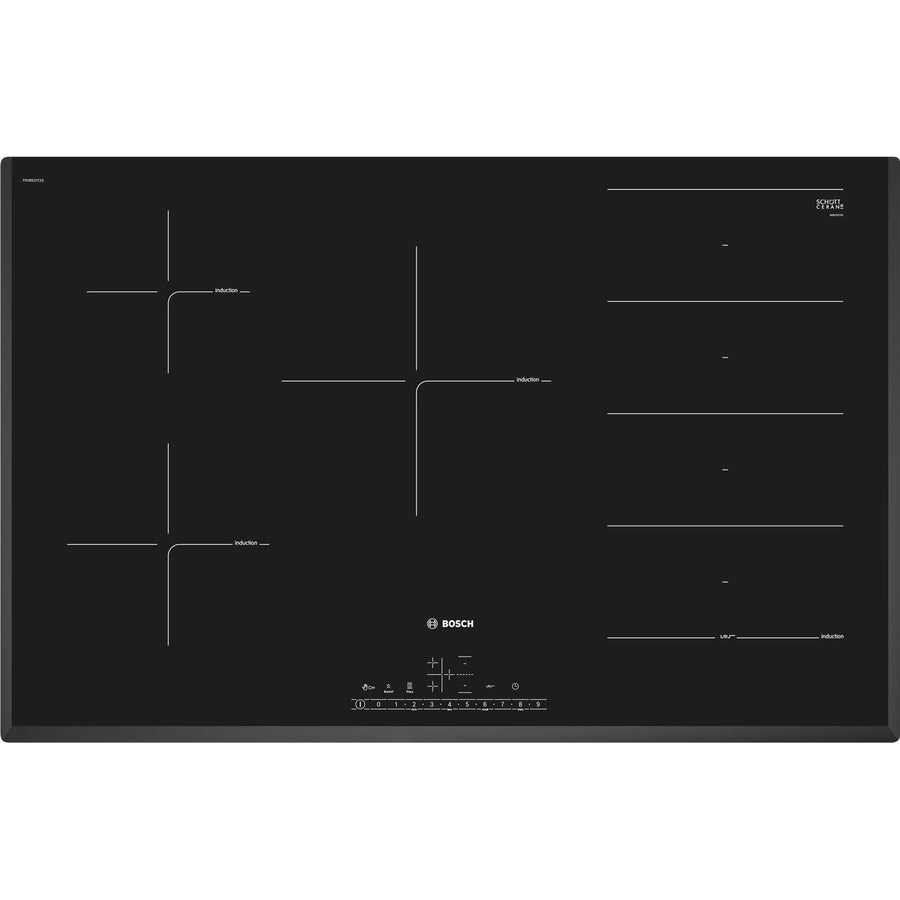 Bosch Series 6 PXV851FC1E 80cm 5 Zone Induction Hob