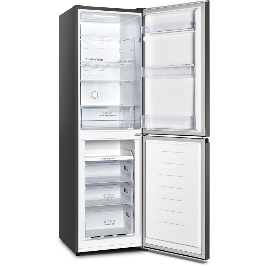 Hisense RB327N4BBE 50/50 Total No Frost Fridge Freezer - Black