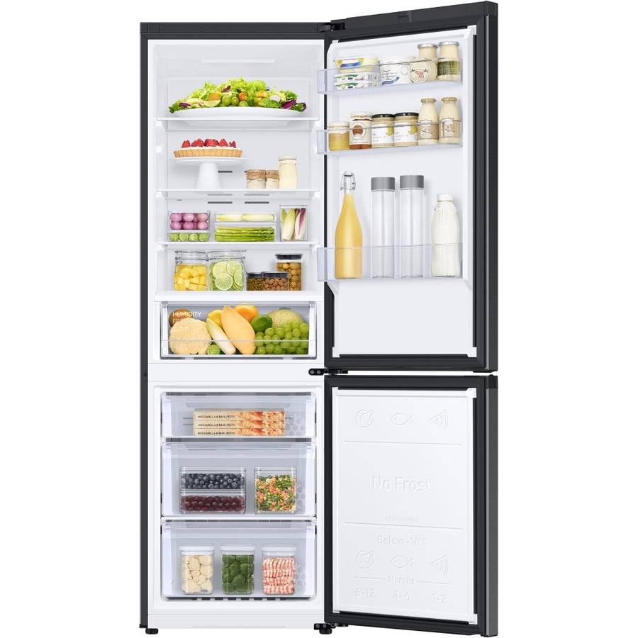 Samsung RB34C600EBN Series 4 70/30 Total No Frost Fridge Freezer - Black [Free 5-year parts & labour guarantee]
