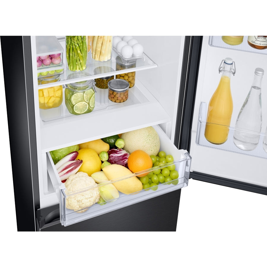 Samsung RB34C600EBN Series 4 70/30 Total No Frost Fridge Freezer - Black [Free 5-year parts & labour guarantee]