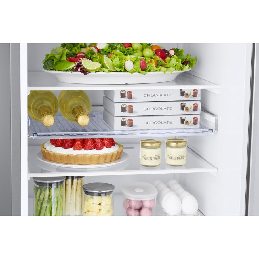 Samsung RB38C602ESA SpaceMax™ silver fridge freezer with total no frost cooling