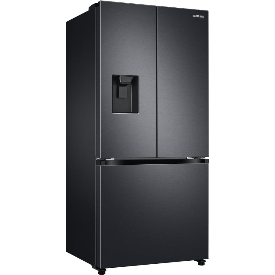 Samsung black steel american fridge freezer discount