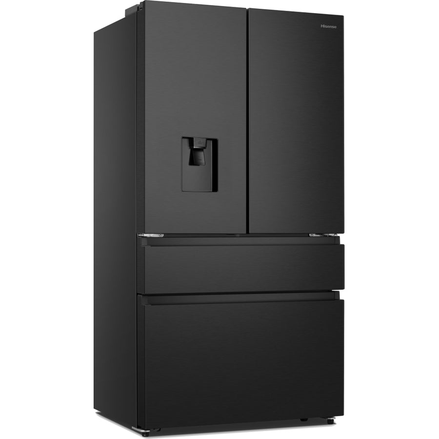 Hisense RF749N4SWFE PureFlat French door fridge freezer - Black