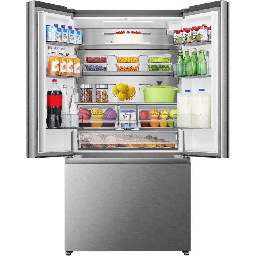 Hisense RF815N4SESE French style Fridge Freezer - Stainless Steel