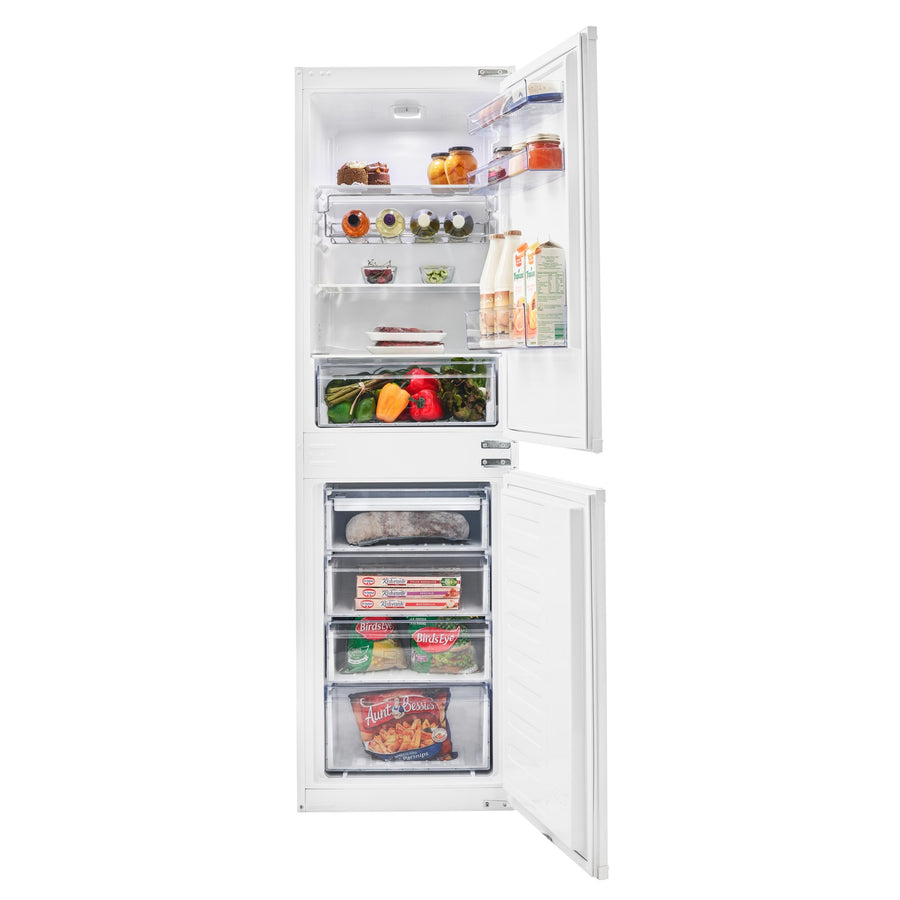 Beko BCSD150 Integrated 50/50 Fridge Freezer - [Sliding door installation]