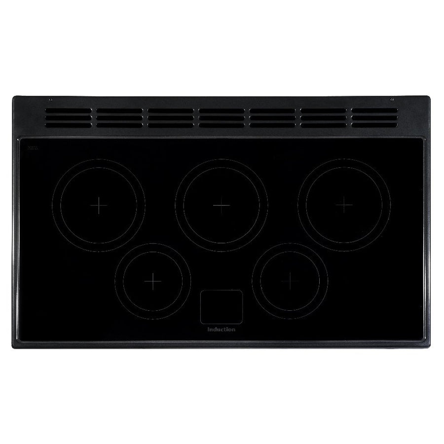 Rangemaster CDL100EIPGBL/CM1 14205 Classic 100cm Induction Range Cooker - Black/Chrome