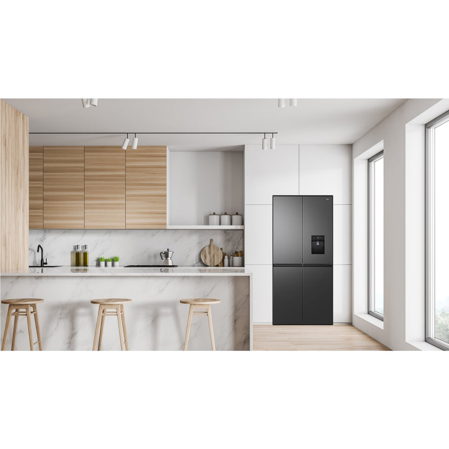 TCL RP466CSE1UK Multi-Door Fridge Freezer with Non-plumbed Water Dispenser