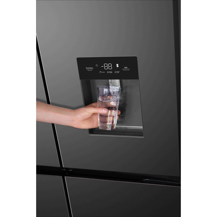 TCL RP466CSE1UK Multi-Door Fridge Freezer with Non-plumbed Water Dispenser