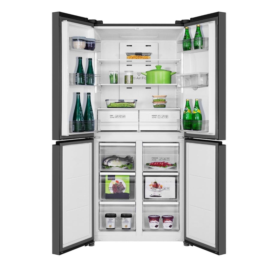 TCL RP466CSE1UK Multi-Door Fridge Freezer with Non-plumbed Water Dispenser