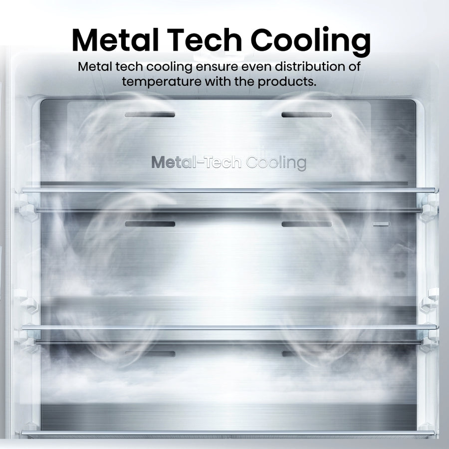 Hisense PureFlat RQ5P470SAID Fridge Freezer - Silver Stainless Steel