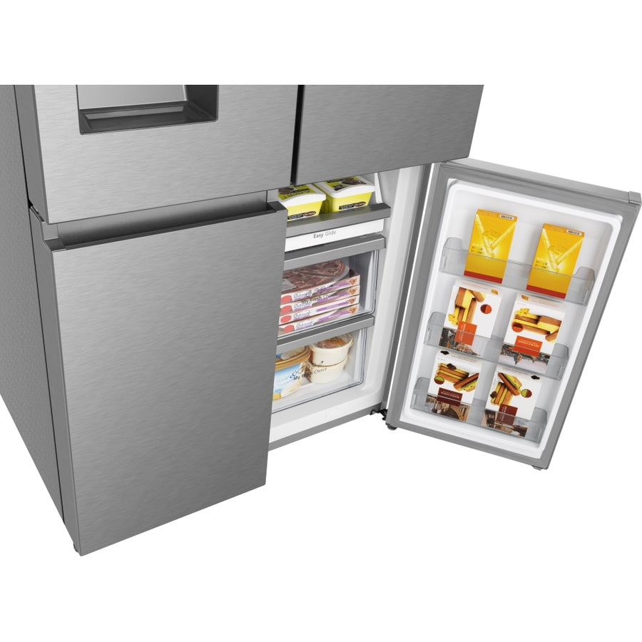 HIsense RQ760N4SASE PureFlat Non-Plumbed American style fridge freezer - stainless steel
