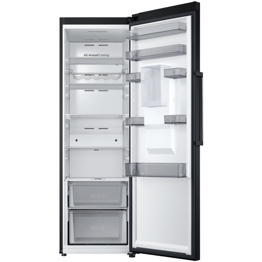 Samsung RR39C7DJ5B1/EU SpaceMax™ Tall Larder fridge with water dispenser - Black [Free 5-year parts & labour guarantee]
