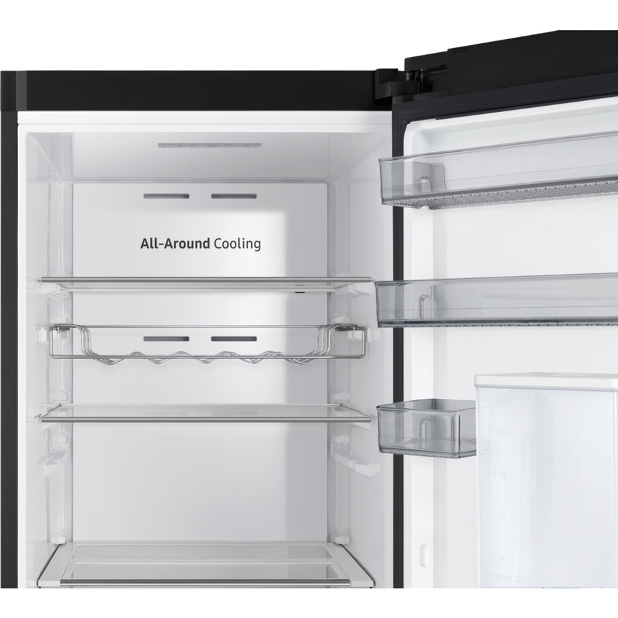 Samsung RR39C7DJ5B1/EU SpaceMax™ Tall Larder fridge with water dispenser - Black [Free 5-year parts & labour guarantee]