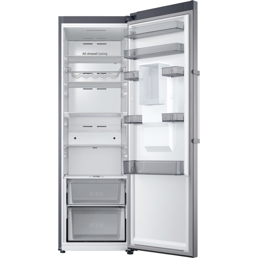 Samsung RR39C7DJ5SA Total No Frost Larder Fridge With Water Dispenser In Silver - [5 year parts & labour warranty]
