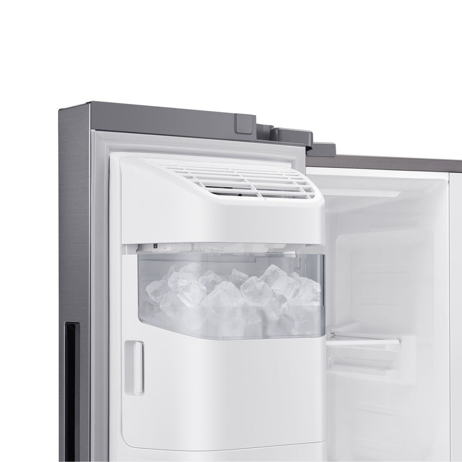 Samsung RS65DG5403S9EU Plumbed ice & water American style fridge freezer - Silver [Free 5-year parts & labour guarantee]