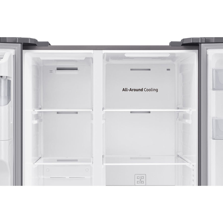 Samsung RS65DG5403S9EU Plumbed ice & water American style fridge freezer - Silver [Free 5-year parts & labour guarantee]