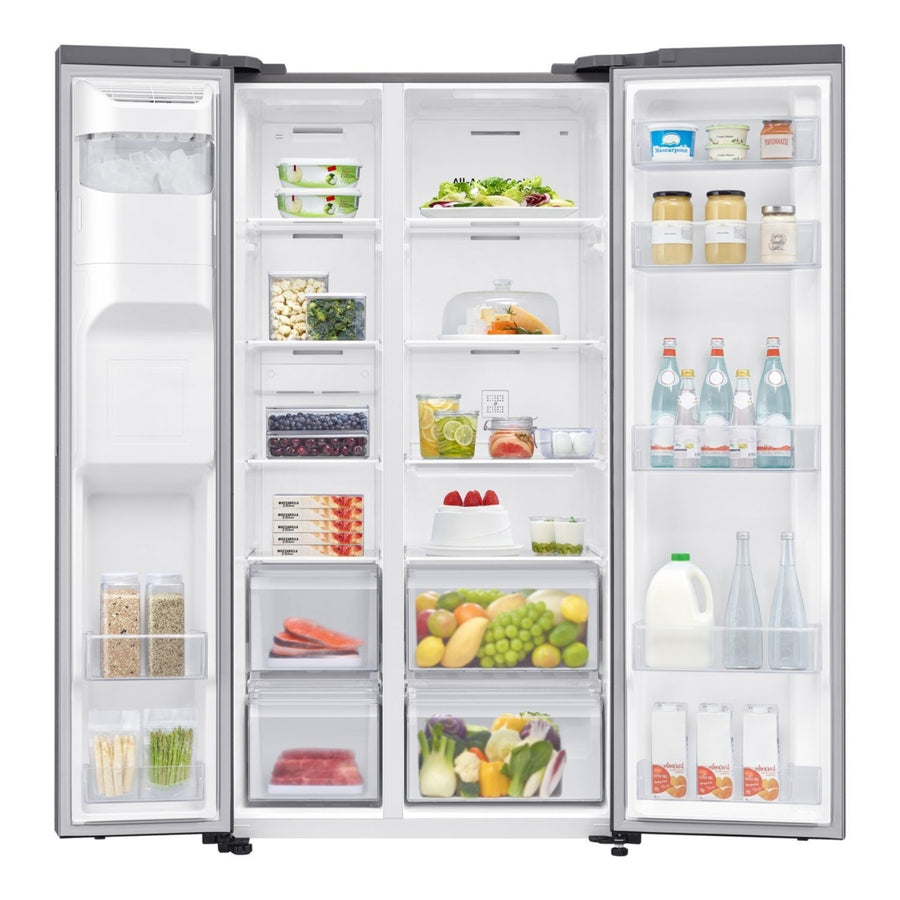 Samsung RS65DG5403S9EU Plumbed ice & water American style fridge freezer - Silver [Free 5-year parts & labour guarantee]