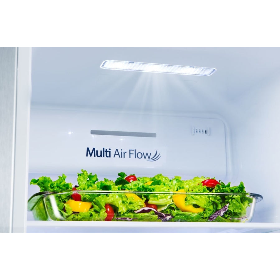 Hisense RS694N4TIE American Style Fridge Freezer With Non-Plumbed Ice & Water - Stainless Steel