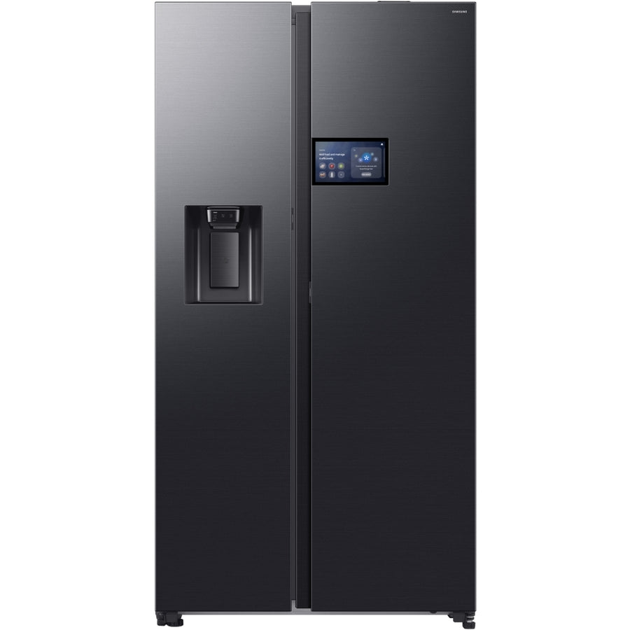 Samsung RS90F64EEFEU Series 9 Bespoke AI Plumbed ice & water American Style Fridge Freezer - Black
