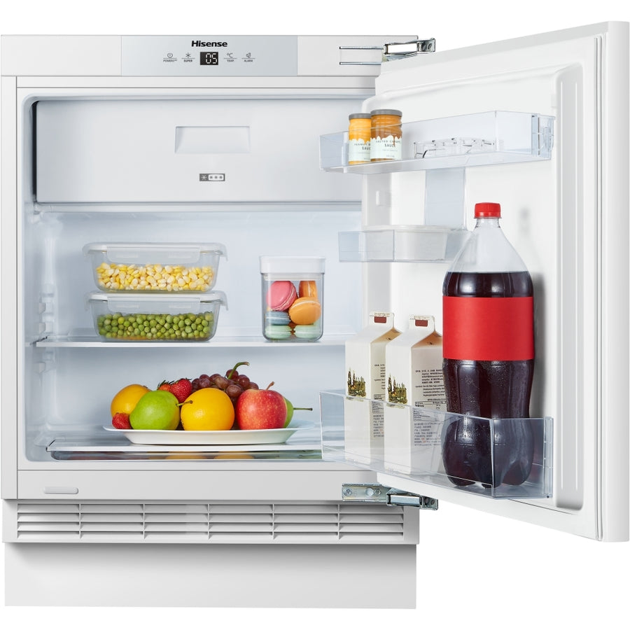 Hisense RUR156D4AWE Built-in Undercounter fridge with freezer box