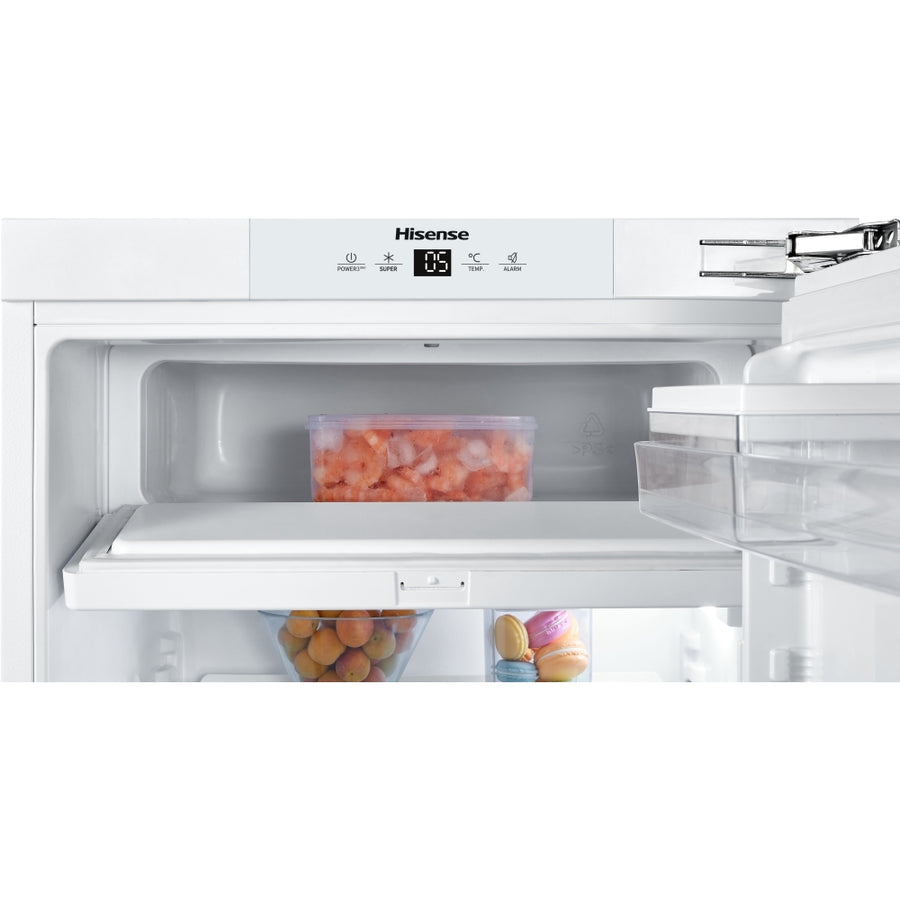 Hisense RUR156D4AWE Built-in Undercounter fridge with freezer box