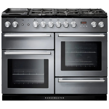 Rangemaster NEX110DFFSS/C Nexus 110cm Dual Fuel Range Cooker - Stainless Steel