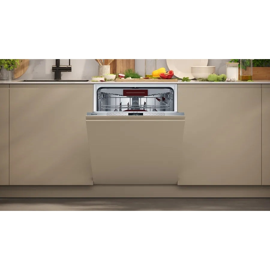Neff S195HCX02G N50 14-place setting integrated dishwasher [free 5-year parts & labour guarantee]