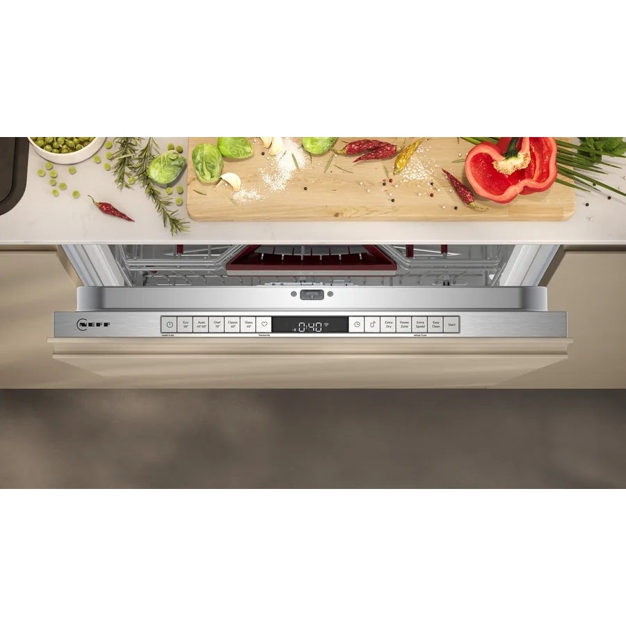 Neff S195HCX02G N50 14-place setting integrated dishwasher [free 5-year parts & labour guarantee]