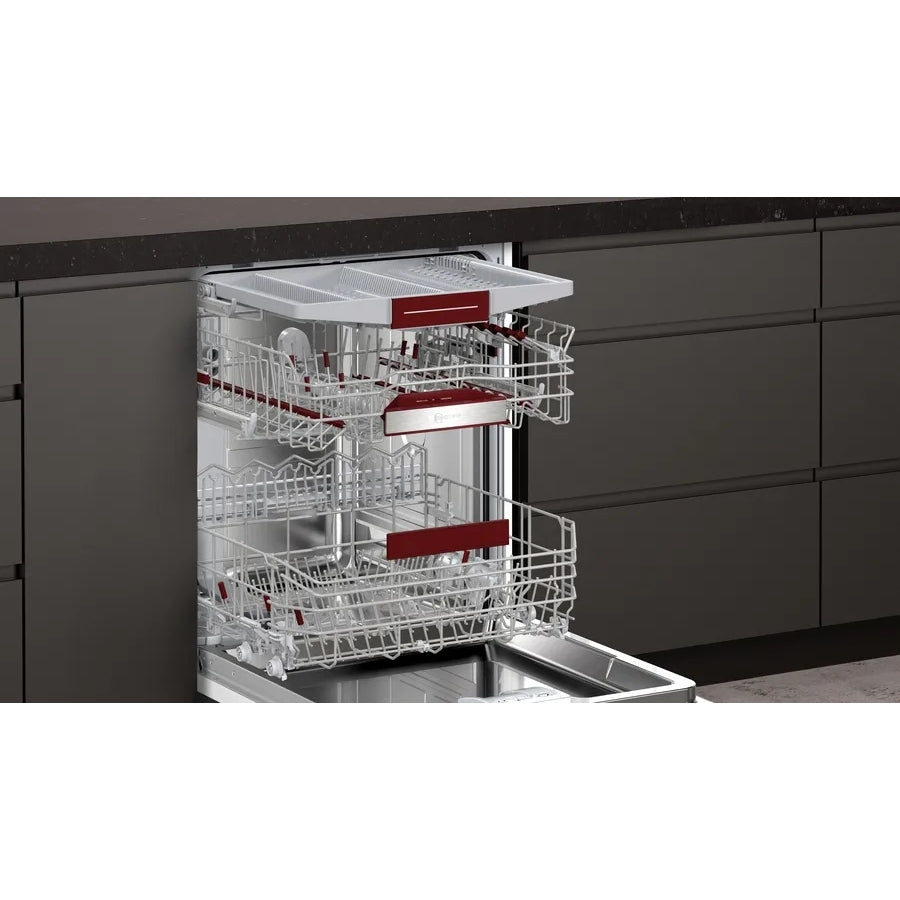 Neff S195HCX02G N50 14-place setting integrated dishwasher [free 5-year parts & labour guarantee]