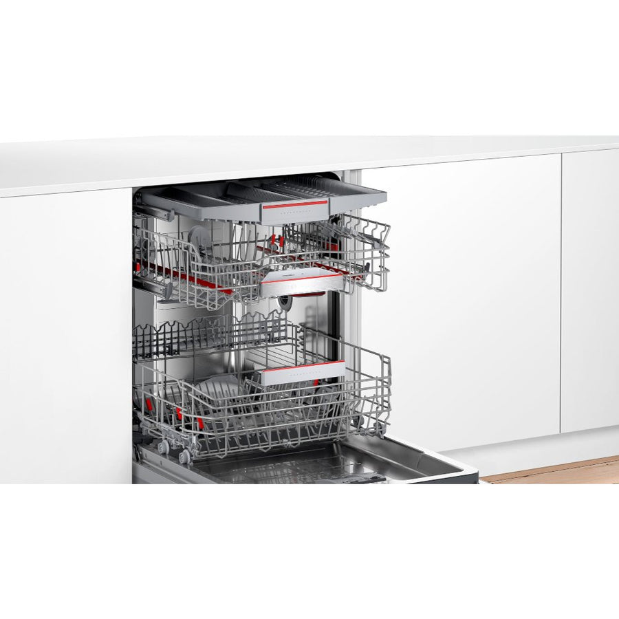 Bosch Series 6 SMD6ZCX60G Zeolith 13-Place Setting Fully-integrated Dishwasher - [Free 5-Year Parts & Labour Warranty]