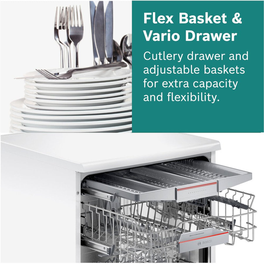 Bosch Series 6 SMD6YCX01G 14-Place Setting Fully-integrated Dishwasher