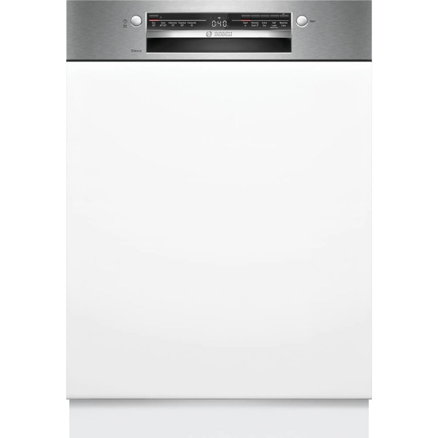 Bosch SMI2HTS02G 13-place setting Semi-Integrated dishwasher - Stainless steel [Free 5-year parts & labour guarantee]