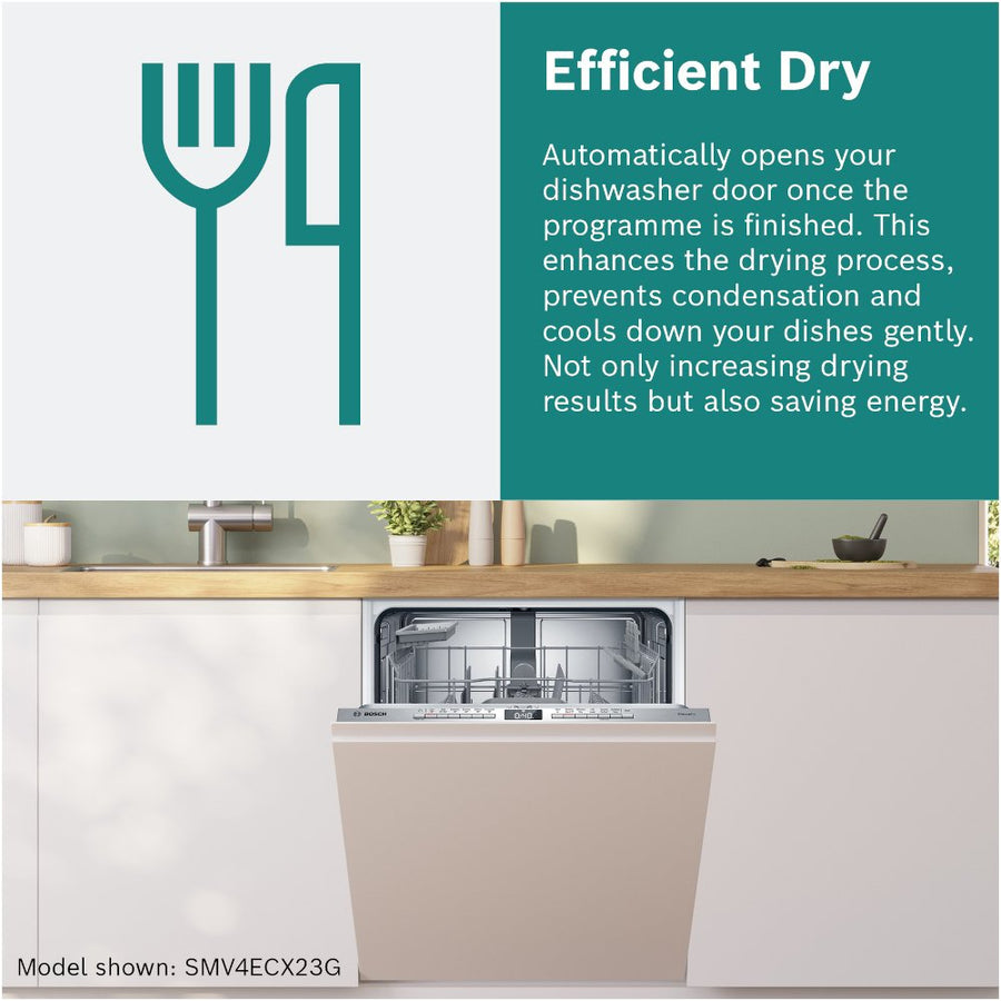 Bosch SMS4EMW06G Series 4 Freestanding dishwasher - White [Free 5-year parts & labour guarantee]