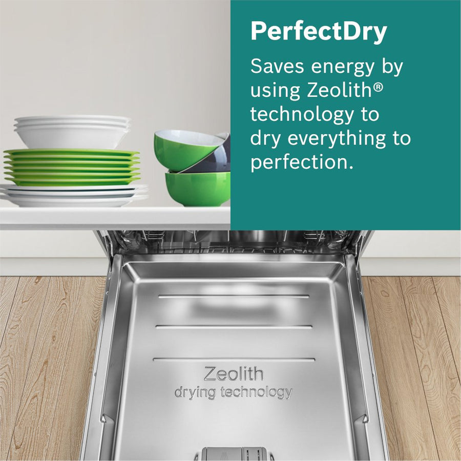 Bosch SMS6ZCI10G Series 6 14-place setting dishwasher - stainless steel [Free 5-year guarantee]