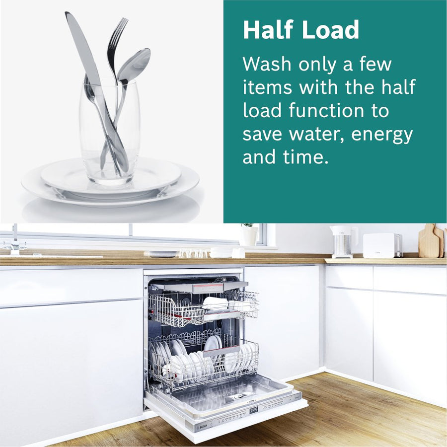 Bosch Series 4 SMV4HTX00G 13-place setting integrated dishwasher [Free 5-year parts & labour guarantee]