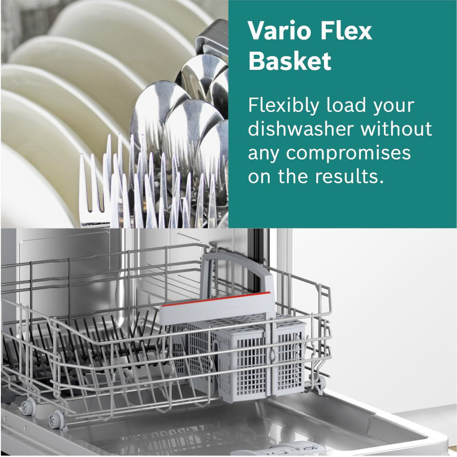 Bosch Series 4 SMV4HTX00G 13-place setting integrated dishwasher [Free 5-year parts & labour guarantee]