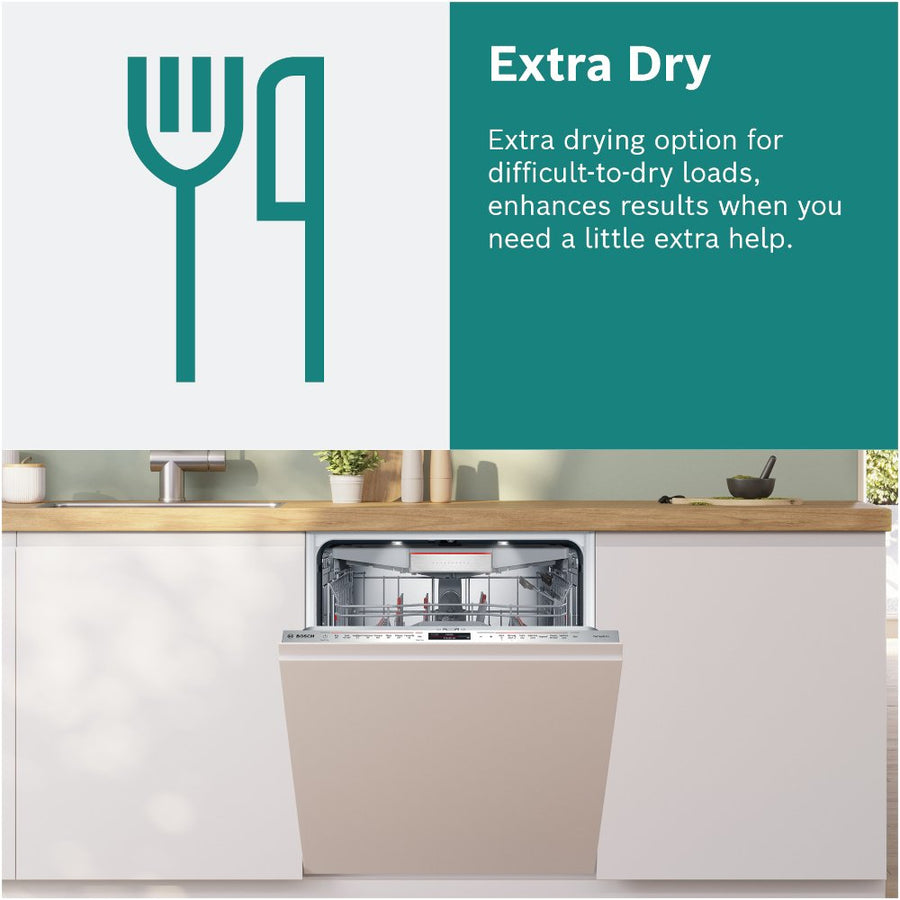 Bosch Series 4 SMV4HTX00G 13-place setting integrated dishwasher [Free 5-year parts & labour guarantee]