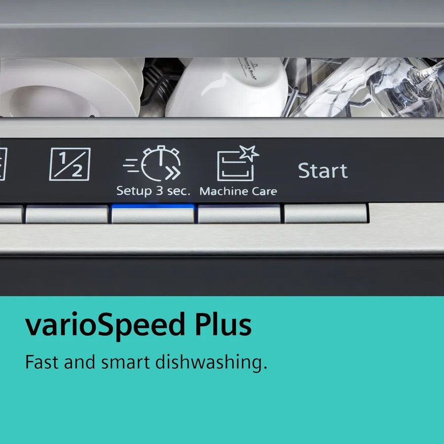 Siemens IQ300 SN23EI03ME 14 place setting freestanding dishwasher - Brushed Steel [Free 5-year parts & labour guarantee] LAST ONE