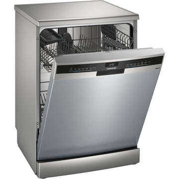 Siemens IQ300 SN23HI00KG 13 place setting dishwasher - Silver Inox [Free 5-year parts & labour guarantee]