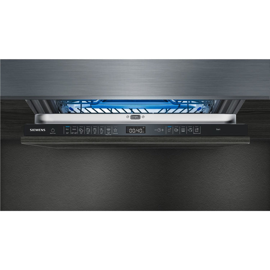 Siemens iQ500 SN85TX00CE Zeolith™ 14-place setting Integrated Dishwasher [Top cutlery tray]
