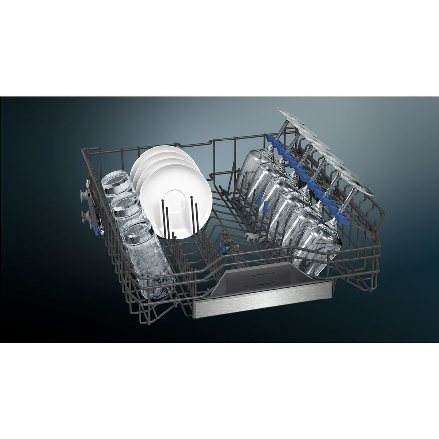 Siemens iQ500 SN85TX00CE Zeolith™ 14-place setting Integrated Dishwasher [Top cutlery tray]