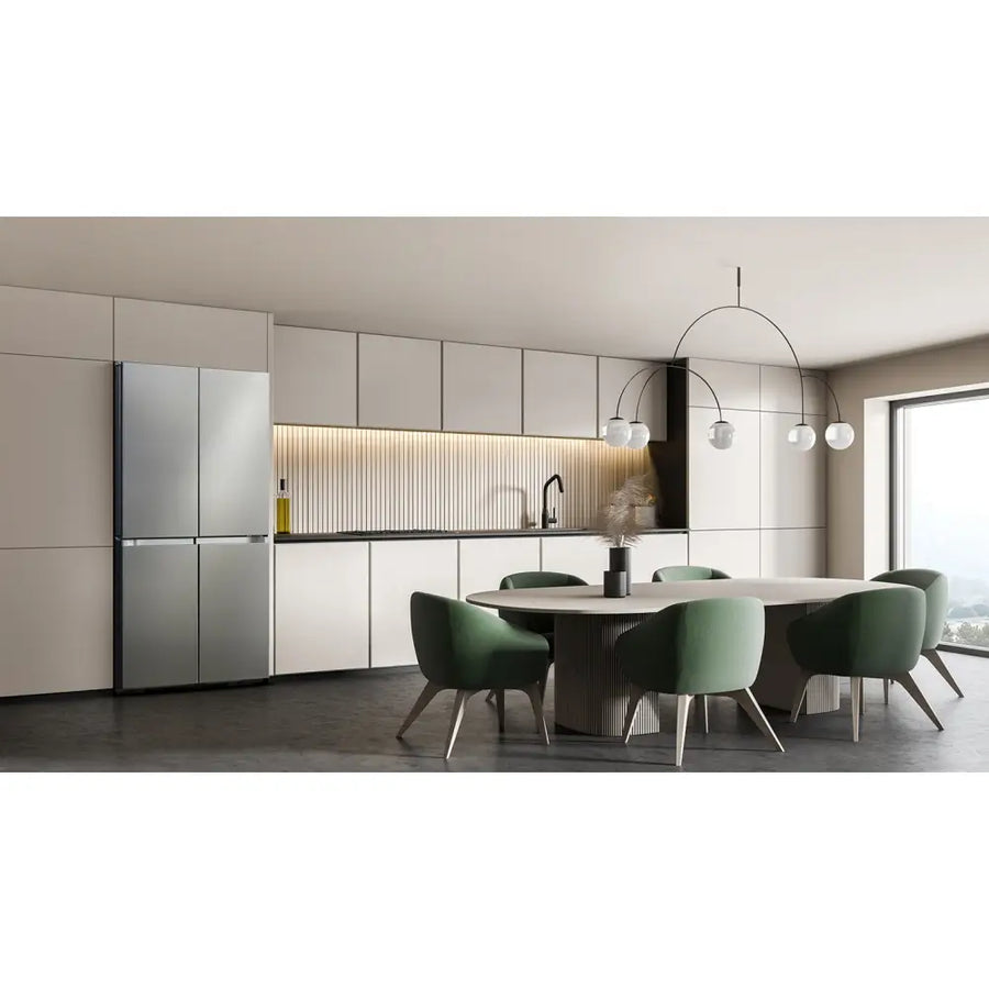 Samsung RF65DG960ESREU Series 9 French Style Plumbed Fridge Freezer - Silver