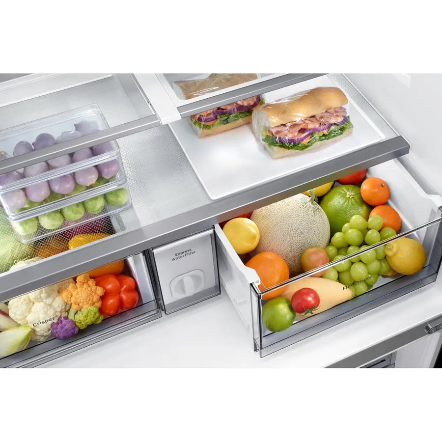 Samsung RF65DG960ESREU Series 9 French Style Plumbed Fridge Freezer - Silver